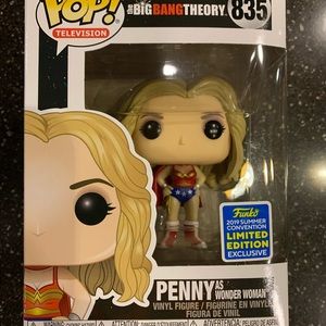 Big Bang Theory Funko Pop Penny As WonderWoman